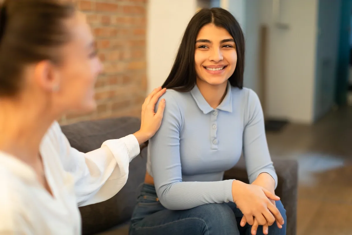 Happy Girl after Disruptive Mood Dysregulation Disorder Treatment