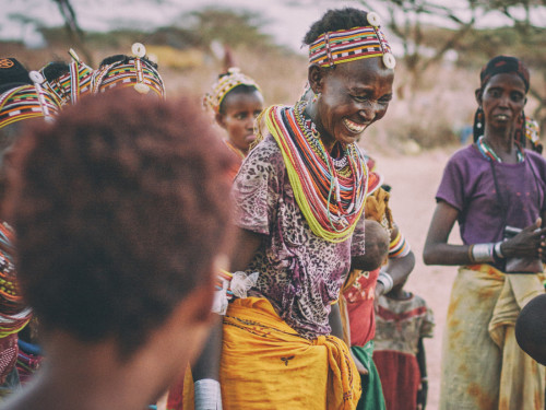 A group of indigenous people