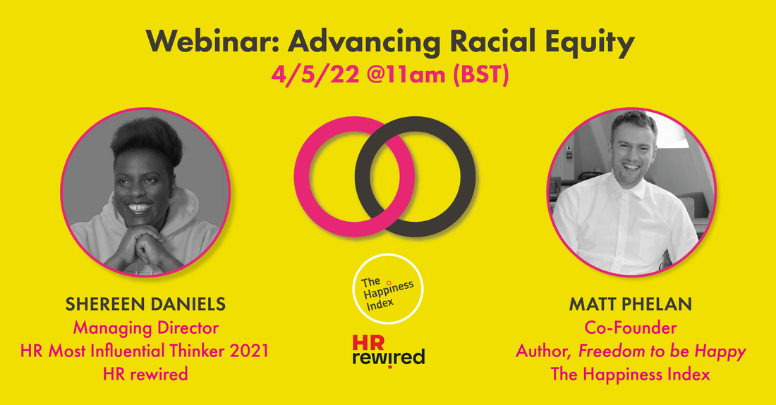 Advancing racial equity - Webinar banner