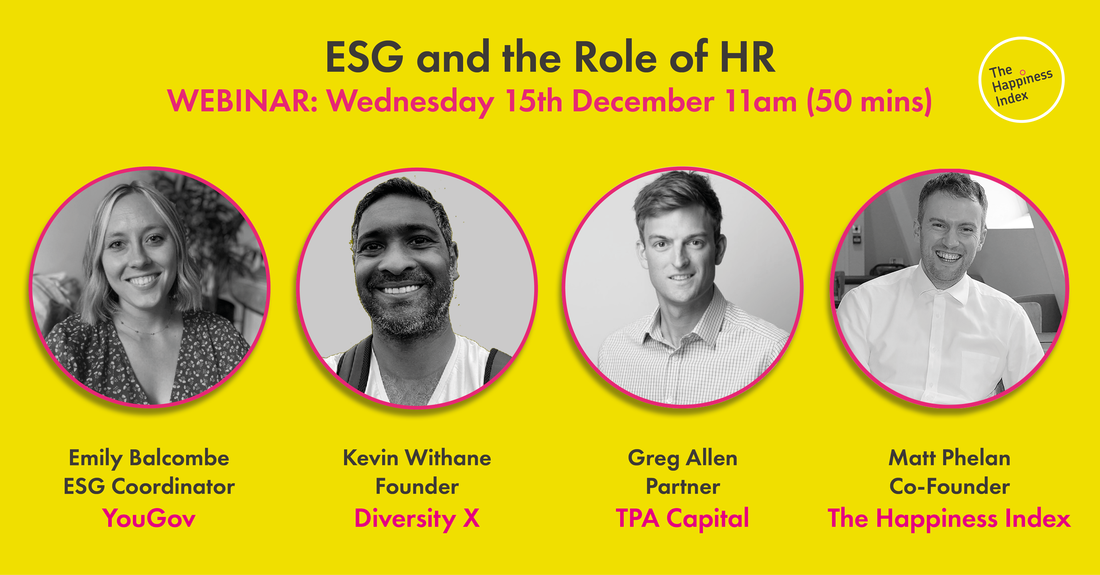 ESG in HR What it is & The Role of HR The Happiness Index