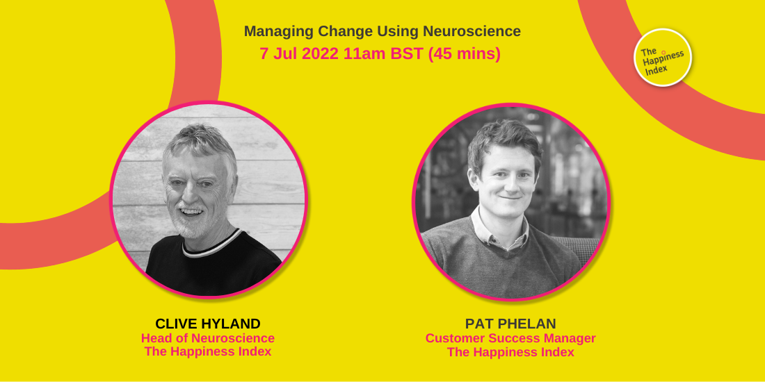 Managing change using neuroscience - Webinar banner