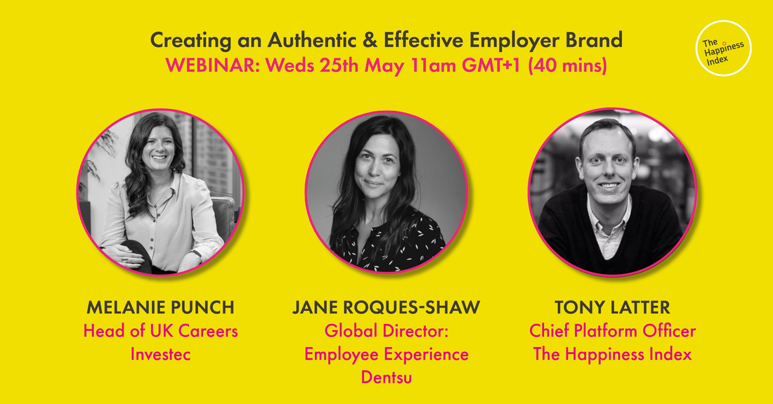 Creating an authentic and effective employer brand - Webinar banner