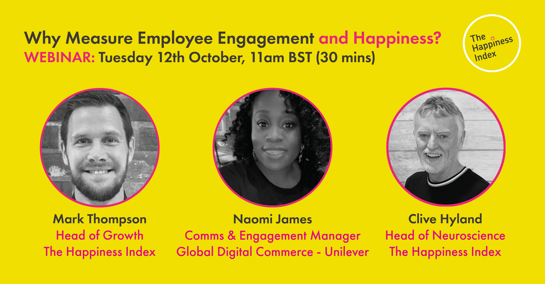 Why measure employee engagement and happiness - Webinar banner