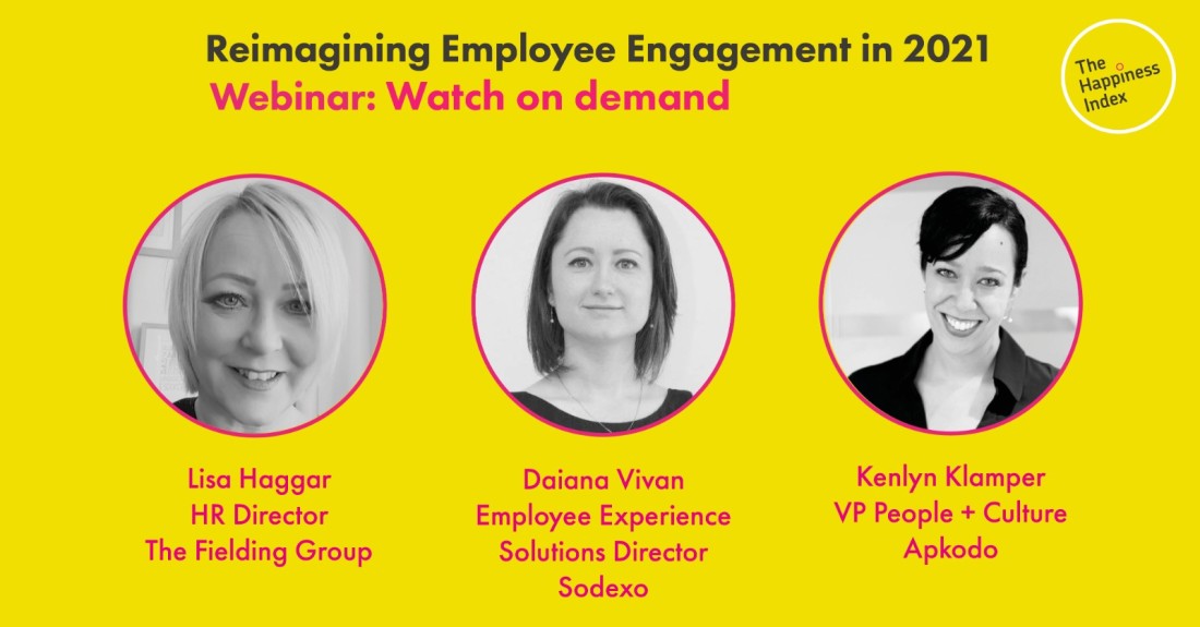 Reimagining employee engagement - Webinar banner