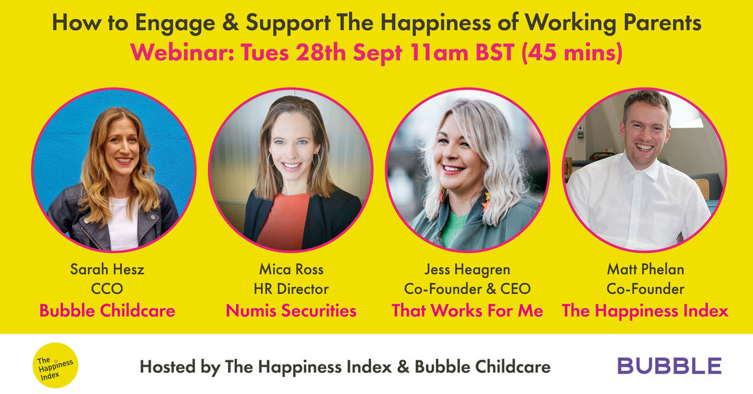 How to support working parents - Webinar banner