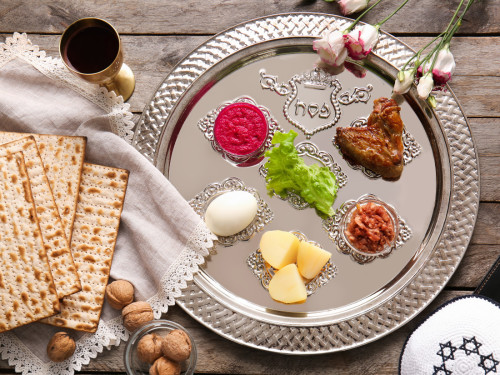 Jewish Passover meal