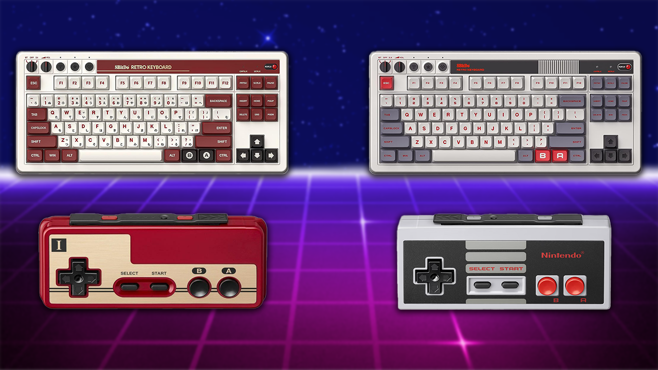 8BitDo Launches Nintendo-Inspired Mechanical Keyboards - Nintendo Supply