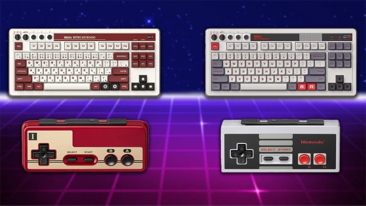 8BitDo Launches Nintendo-Inspired Mechanical Keyboards