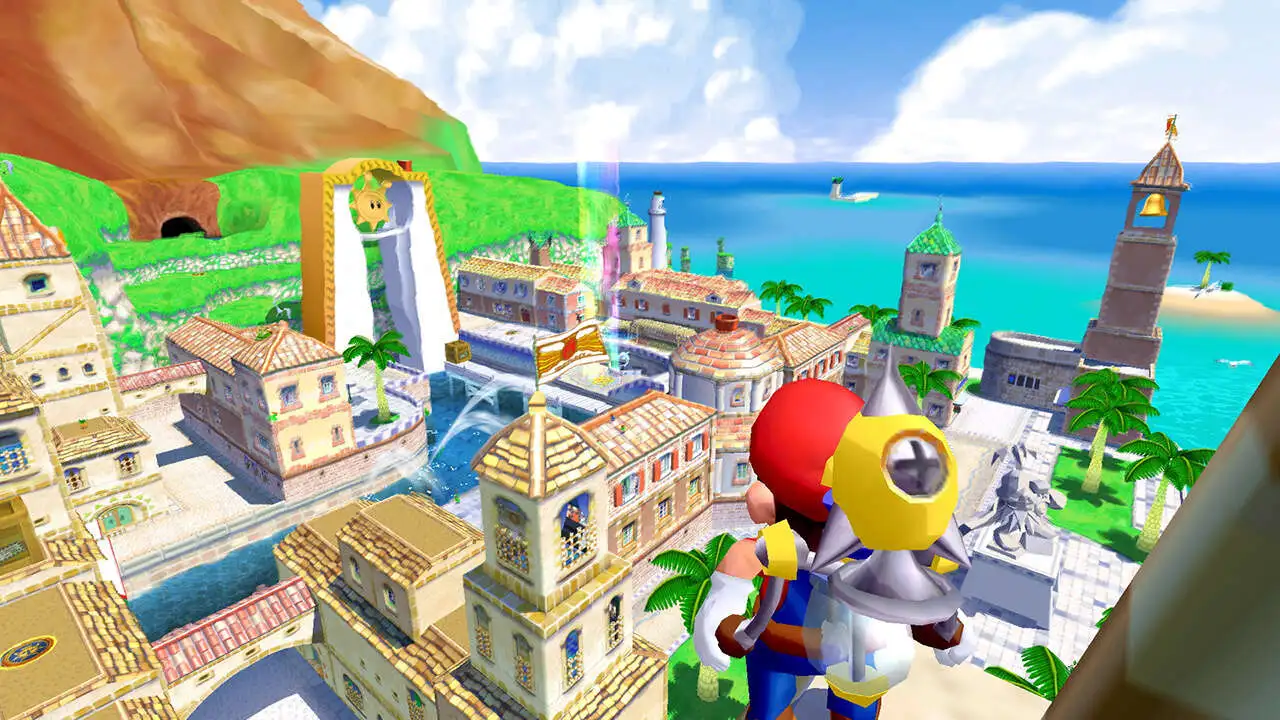 Super Mario Sunshine - Rocket Nozzle | Image: Nintendo
