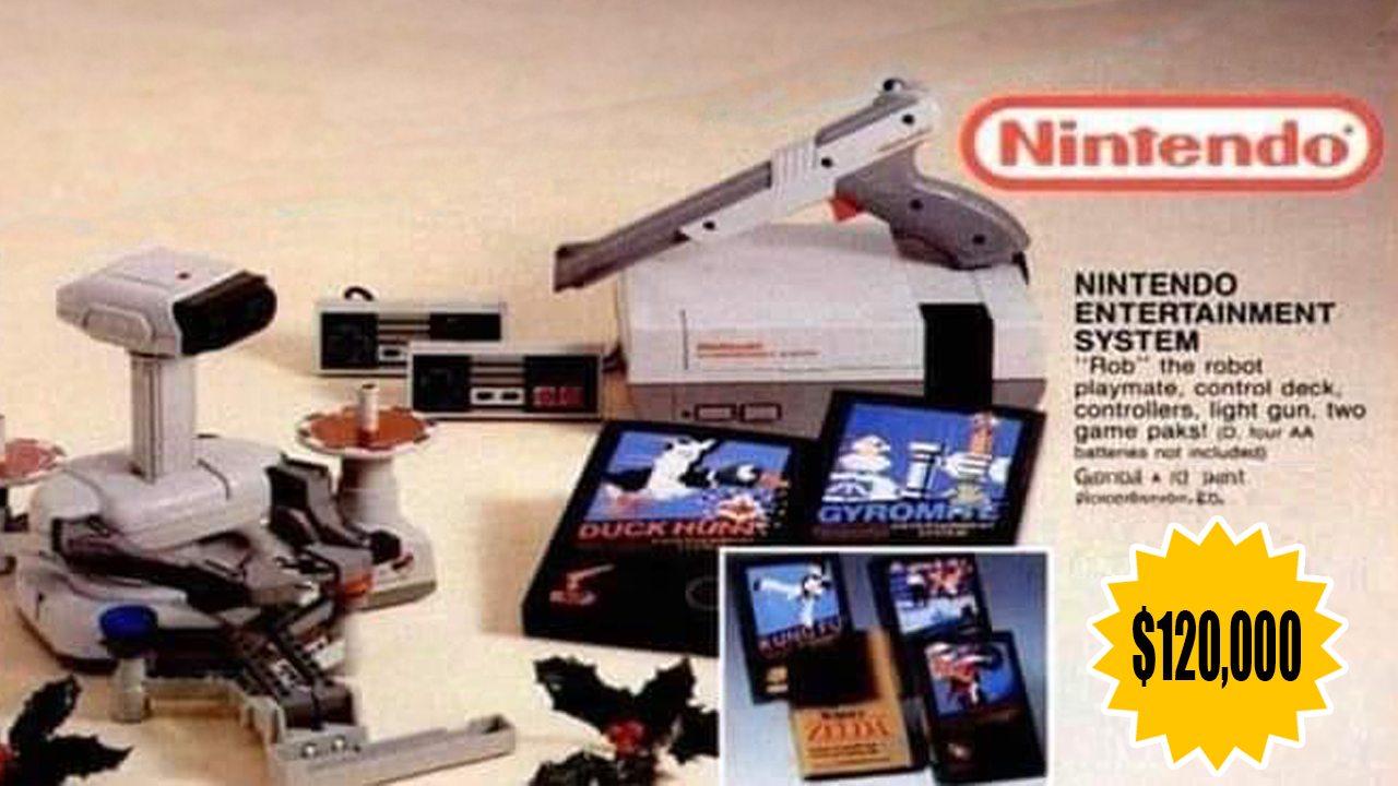 Sold! Nintendo Entertainment System Deluxe Set (1986) Sells for $120,000