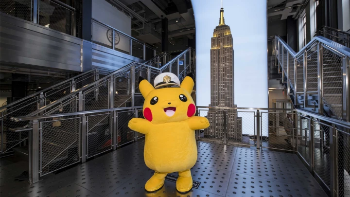 Empire State Building Lights Up for Pokémon Day Celebration