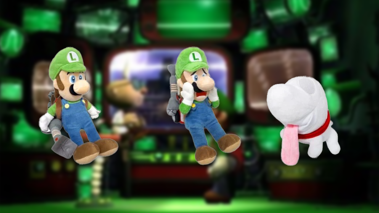 Luigi's mansion plush online