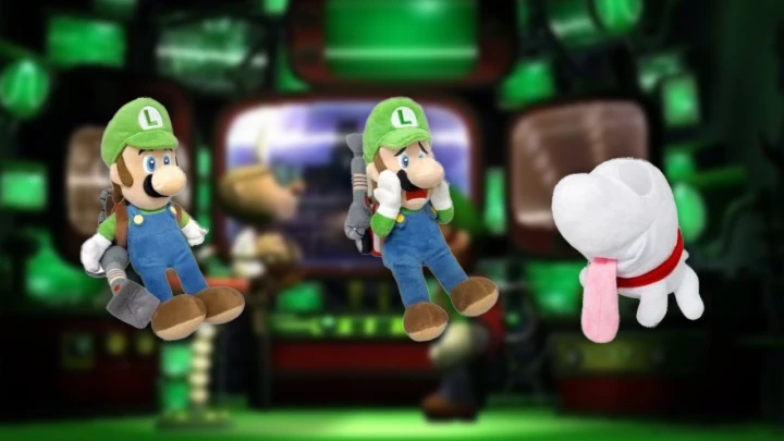 Toy Company, Sanei, Announces Luigi's Mansion Plush Rerelease in June