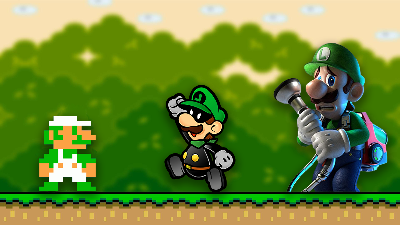 Luigi's Evolution: From Palette Swap to Ghostbuster