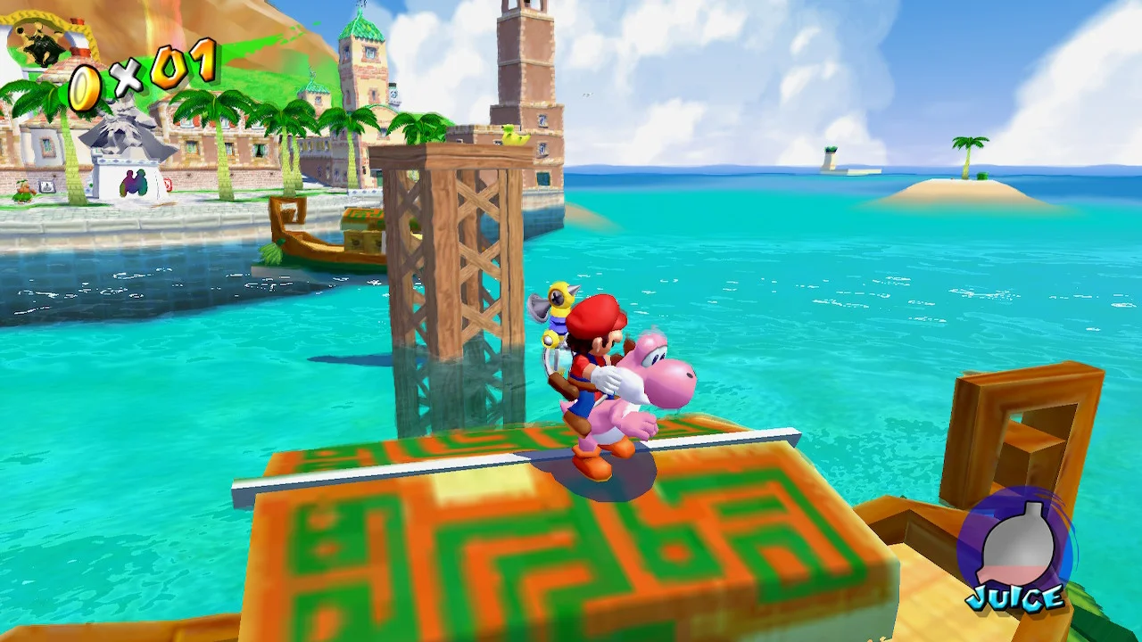 Super Mario Sunshine - Yoshi | Image: Nintendo