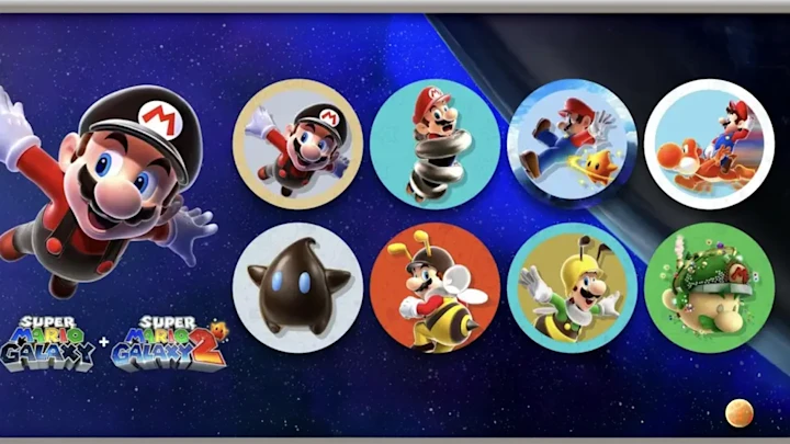 Final Set of Super Mario Galaxy Switch Online Icons Now Available