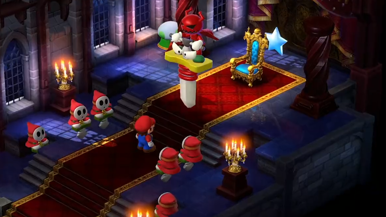 Super Mario RPG - Sword and Shyguys | Image: Nintendo Supply