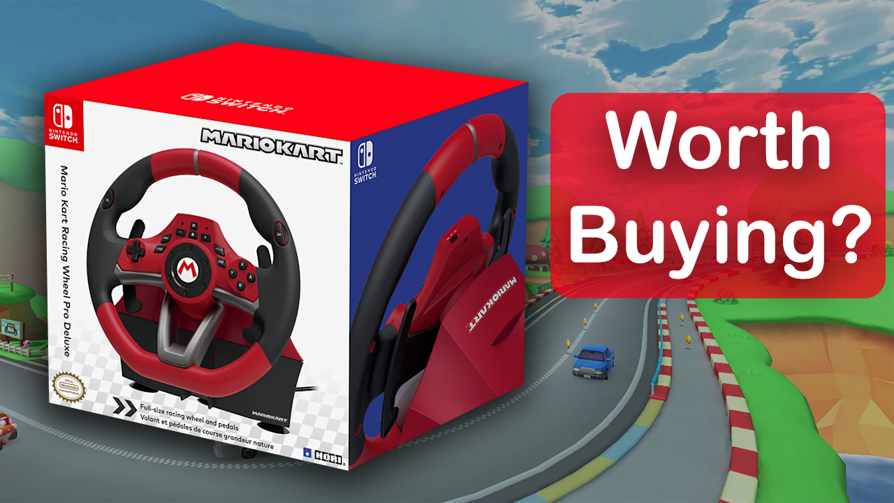 Hori Mario Kart Racing Wheel Pro Deluxe A MustHave for Nintendo