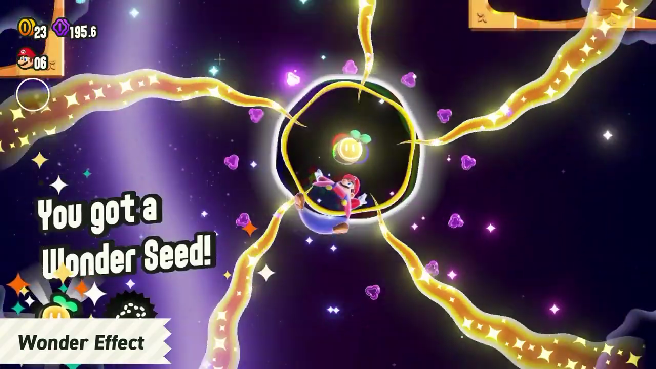 Super Mario Bros. Wonder - Collecting Wonder Seeds | Nintendo