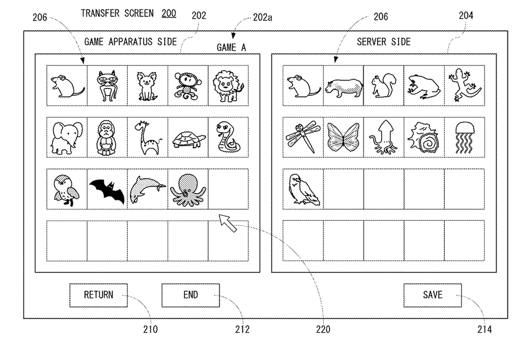 Nintendo Patent - Pokemon Storage | Image: US Patent Application 2023/0356078