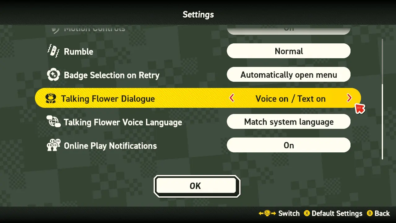 Image: How to Mute the Talking Flower in Super Mario Bros. Wonder