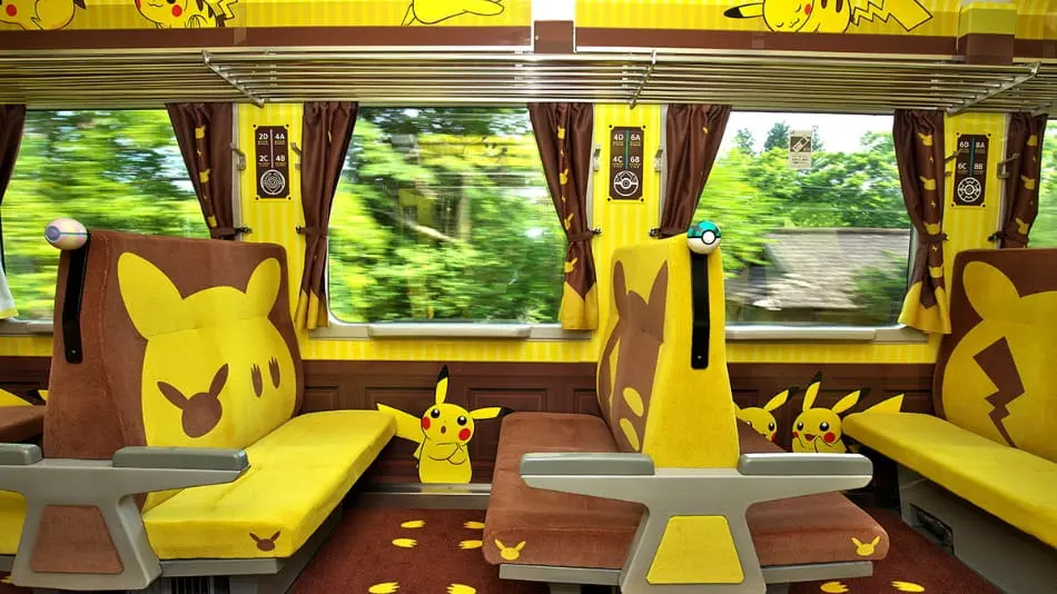 Pokémon Train Car | Image: JR-EAST