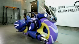 Toyota Engineers Craft Life-Sized Miraidon Pokémon Motorbike