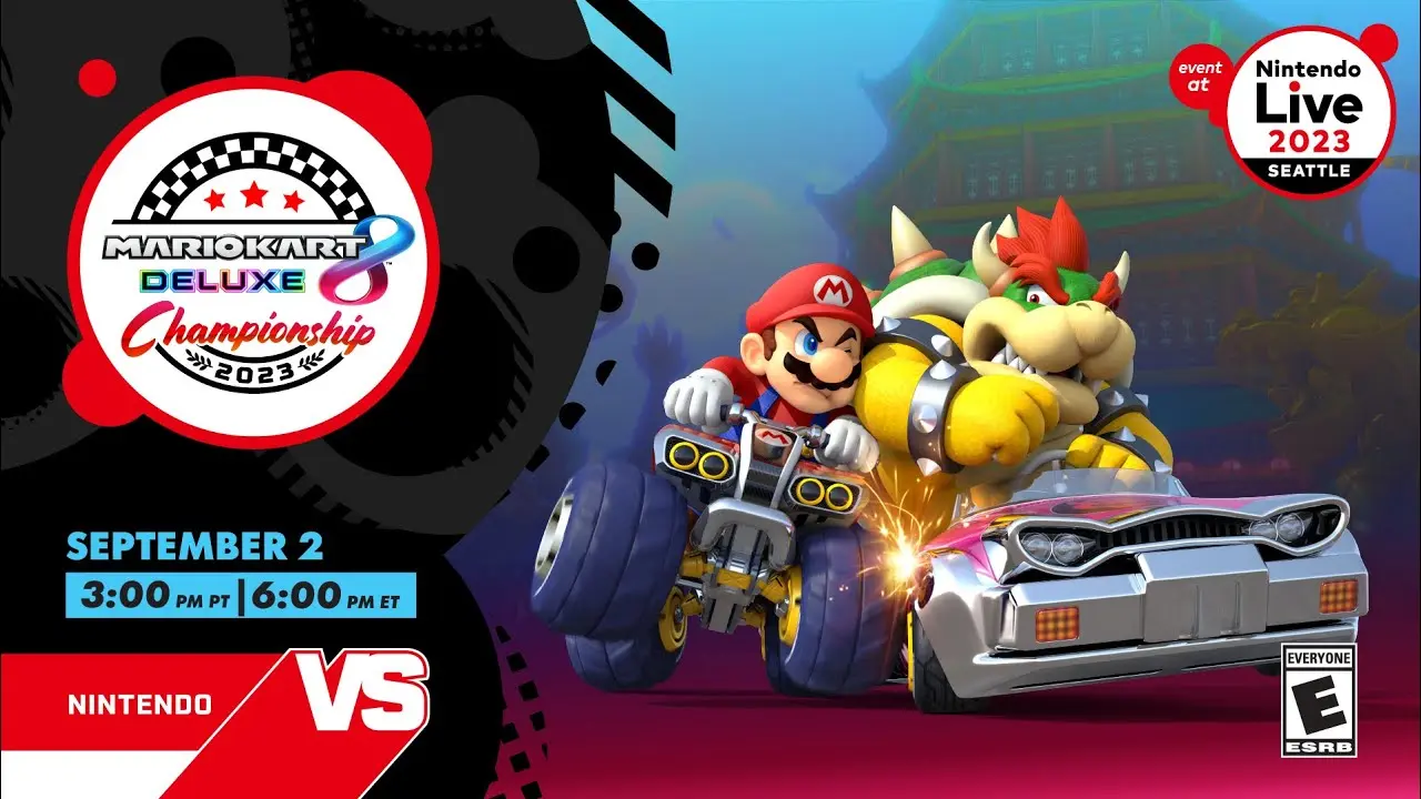 Relive the Mario Kart 8 Deluxe Championship 2023 at Nintendo Live!