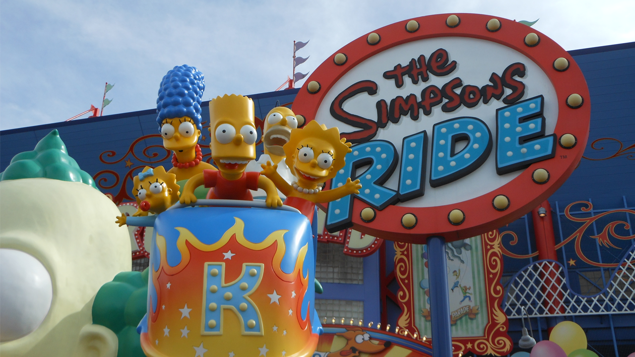 The Simpsons Ride - Universal Studios Orlando | Image: Wikipedia