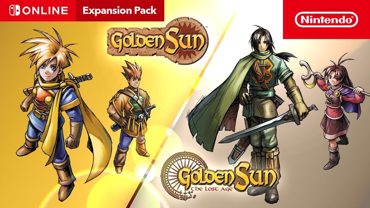 Golden Sun 1 and 2 Head to Nintendo Switch Online in January 2024 Update