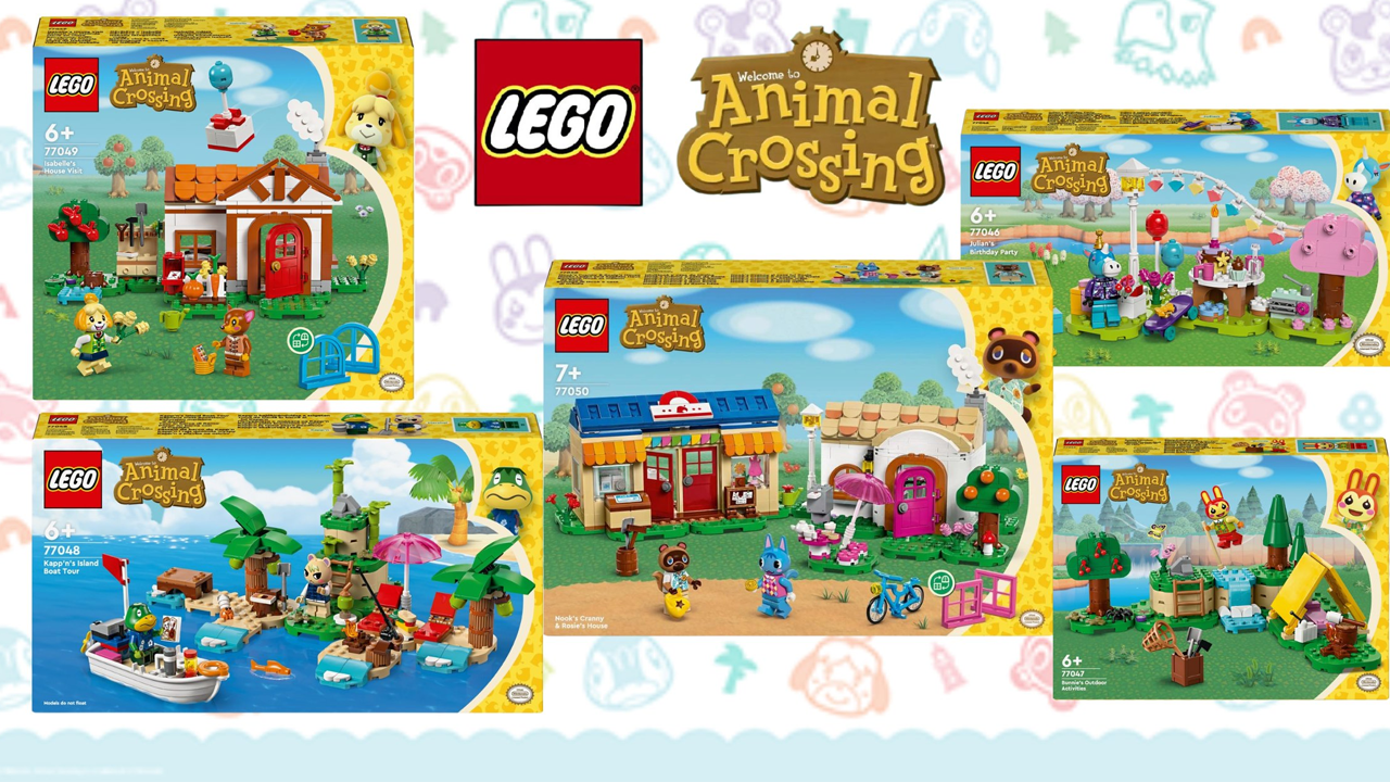 Early Look at Upcoming LEGO Animal Crossing 2024 Sets