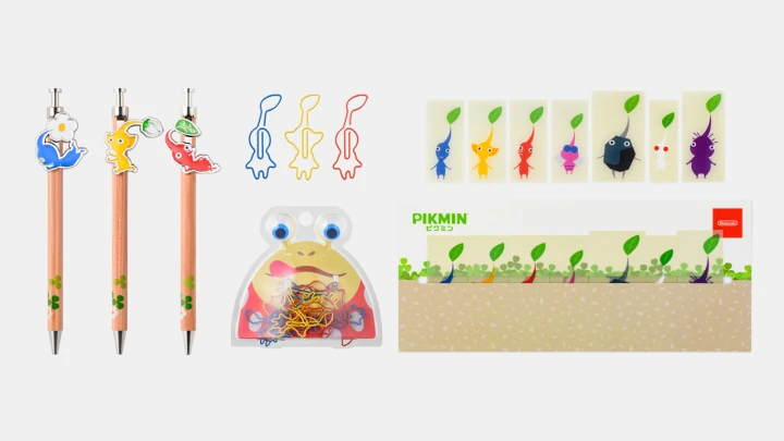 Kuru Toga x Pikmin Stationary Collection Launches in Japan