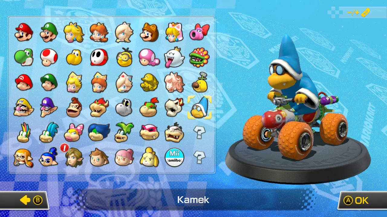 Mario Kart 8 - Kamek | Image: NintendoSupply