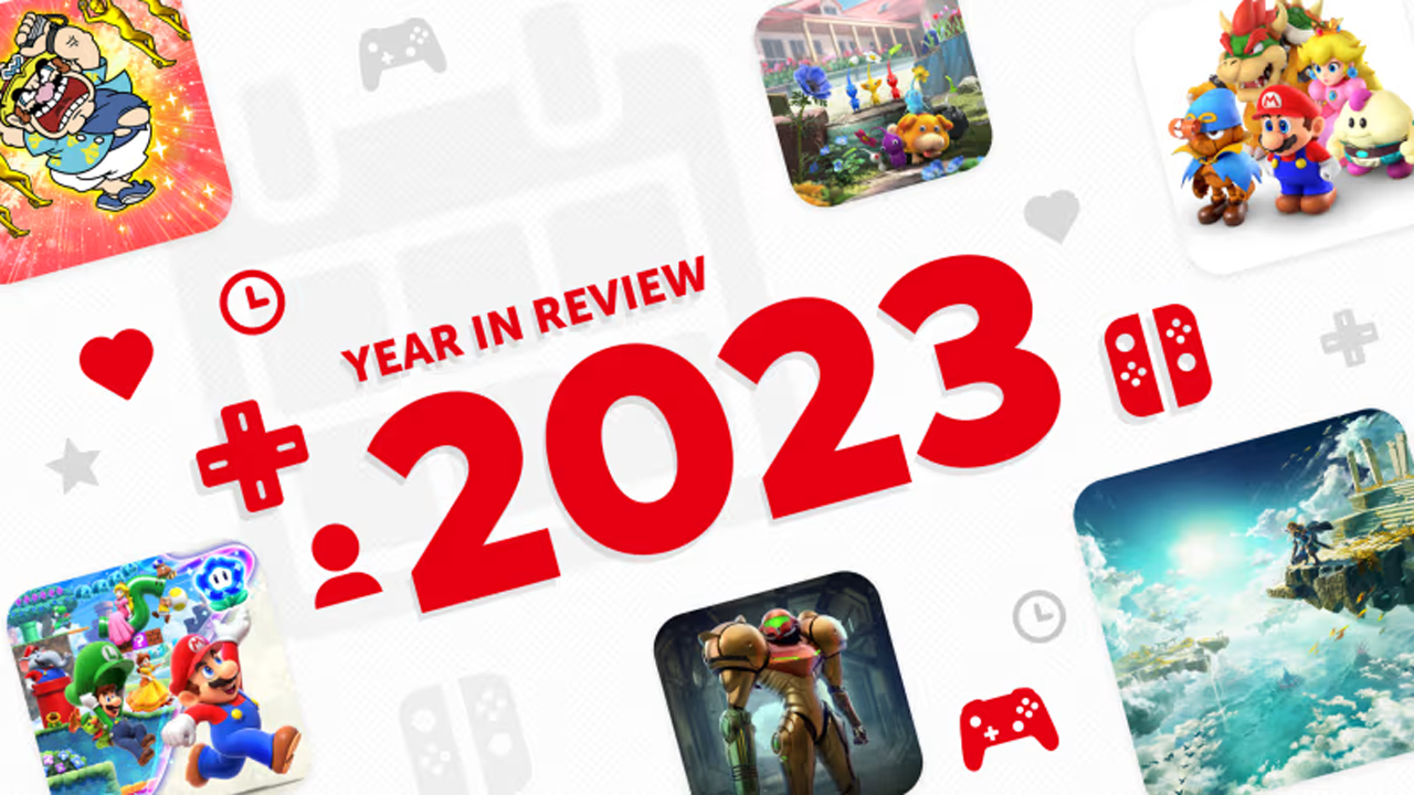 Discover Your Nintendo Switch 2023 Year in Review!