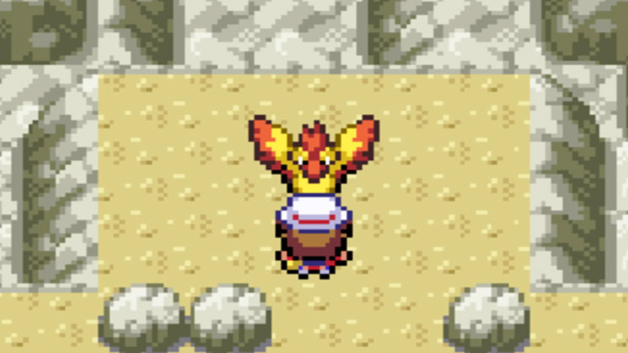 Pokémon FireRed and LeafGreen: Sevii Islands - Moltres | Image: Nintendo Supply