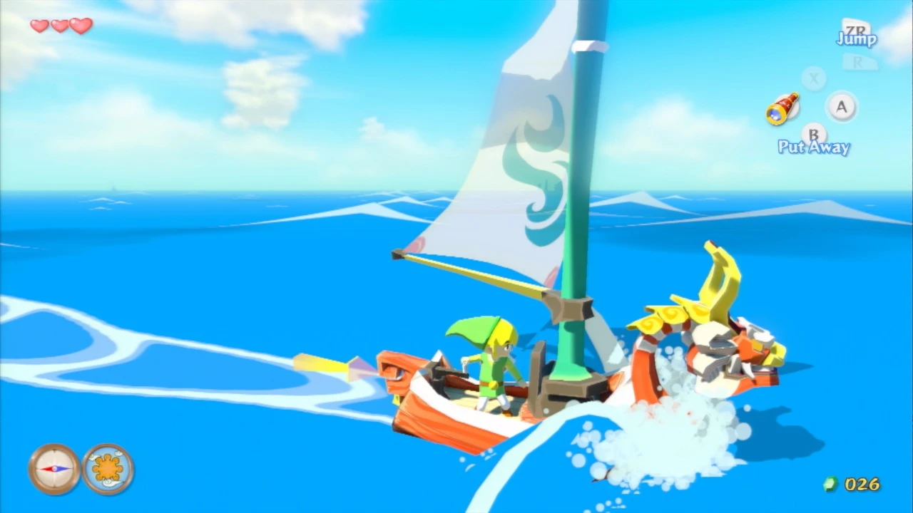 Zelda Wind Waker - Link and King of Red Lions | Image: Nintendo