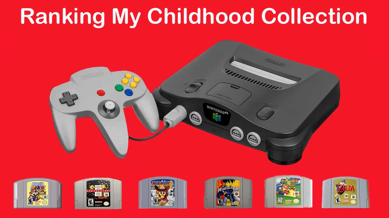 Ranking my childhood N64 collection - Nintendo Supply