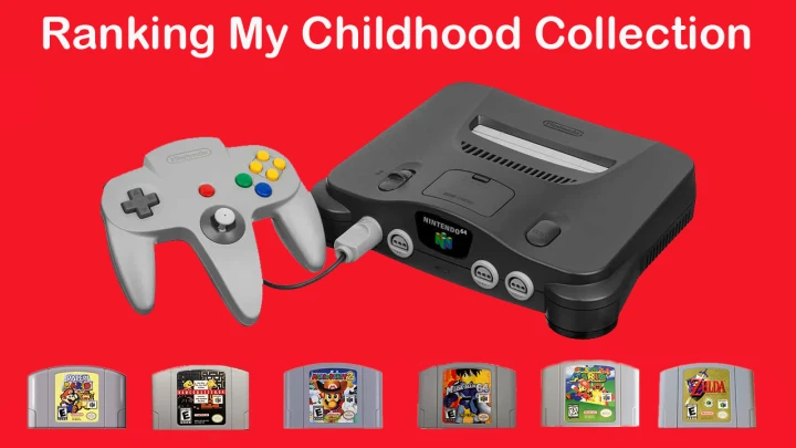 N64 Games: A Nostalgic Ranking of My Childhood Collection