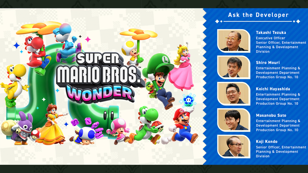 Super Mario Bros. Wonder Developers | Image: Nintendo