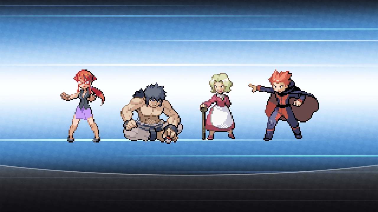 Pokémon Red and Blue - Elite Four | Image: Nintendo Supply