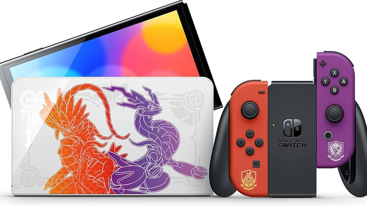 Pokémon Scarlet and Violet - OLED Nintendo Switch Special Edition | Image: Nintendo Supply