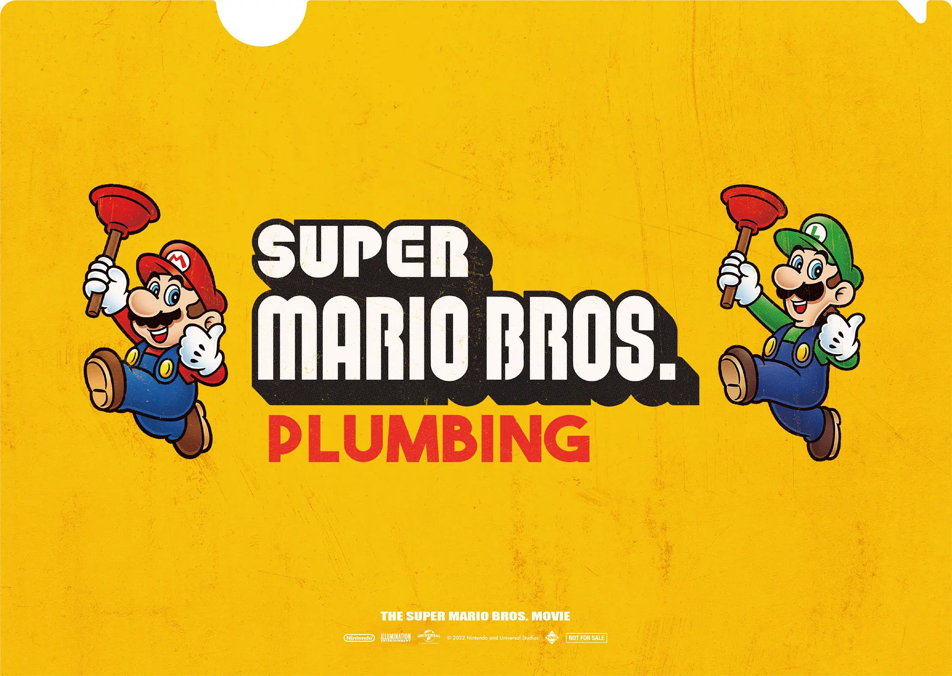 Super Mario Bros. Movie Clear File Collectible | Image: Nintendo
