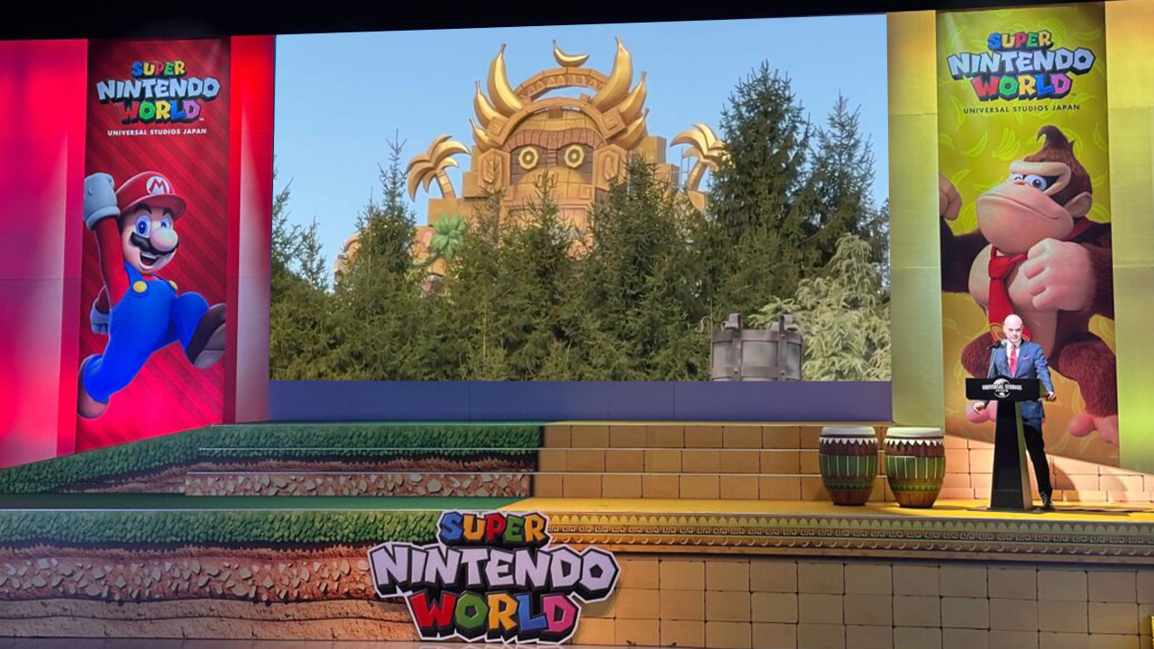 Donkey Kong chega ao Super Nintendo World já em 2024