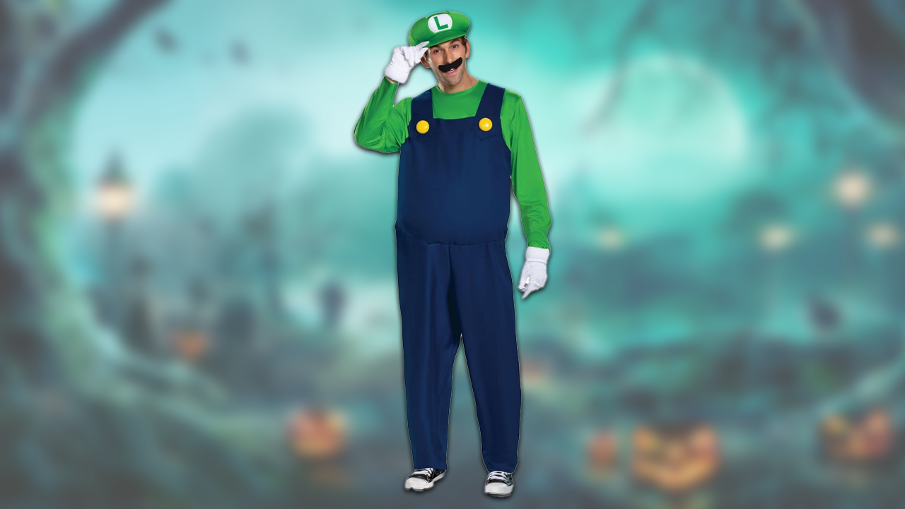 Disguise Men's Luigi Deluxe Adult Costume | Image: Amazon