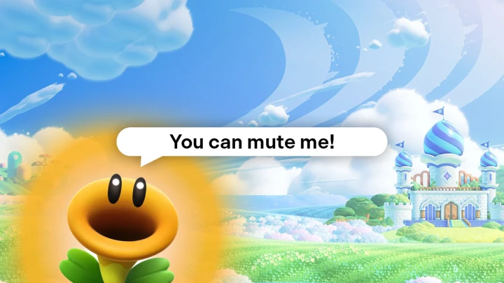 Yes, You Can Mute the Talking Flower in Super Mario Bros. Wonder