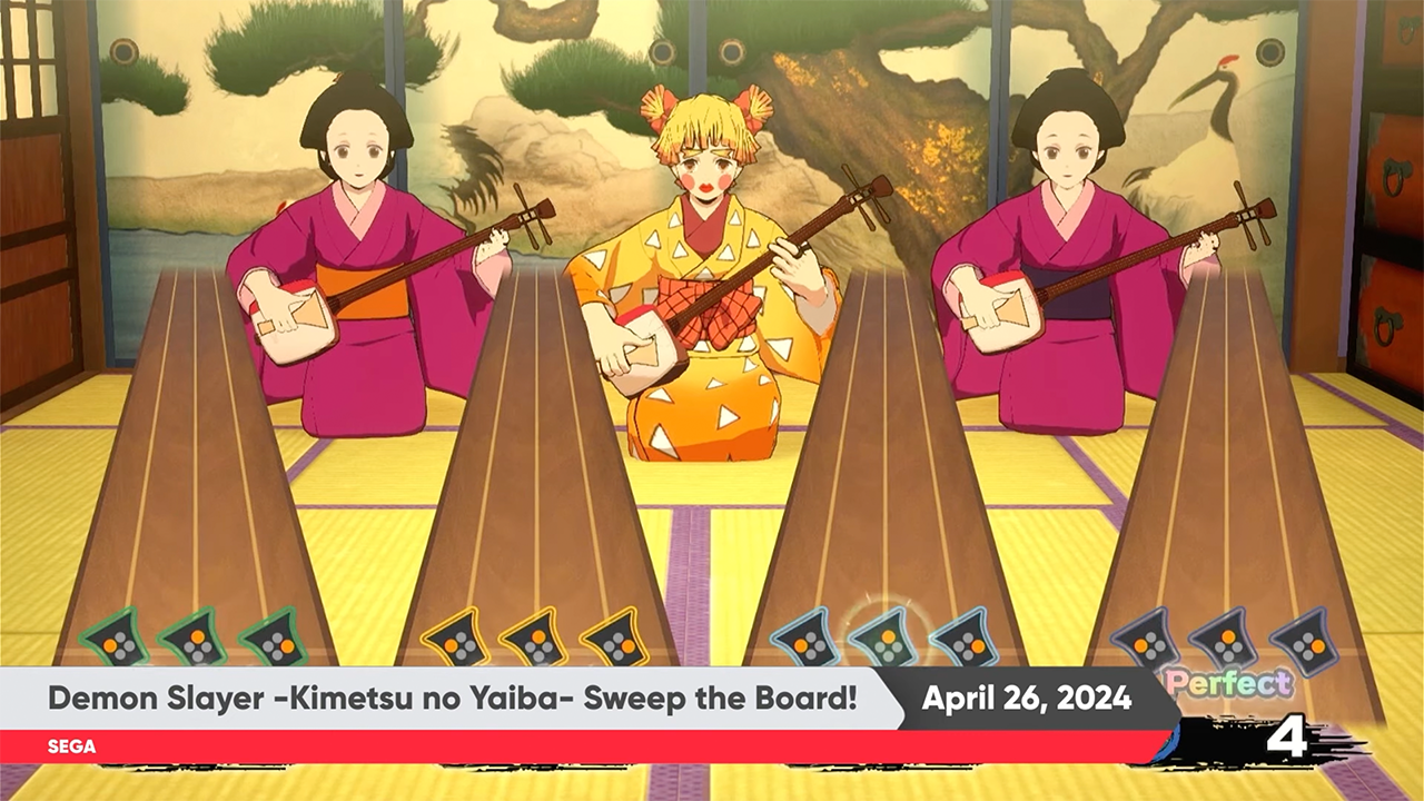 Image: Demon Slayer -Kimetsu no Yaiba- Sweep the board! | Nintendo Direct: Partner Showcase