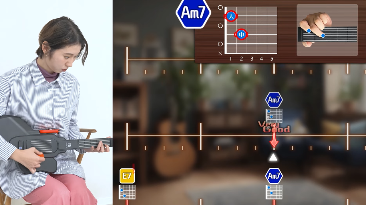 Hori Introduces Guitar Learning Game, Guitar Life: Lesson 1