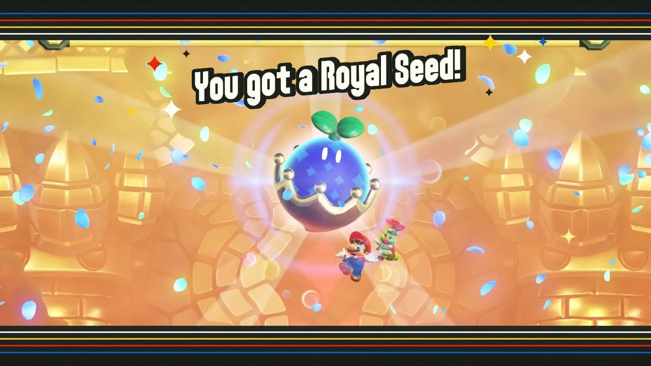 Super Mario Bros. Wonder - Royal Seed | Image: Nintendo Supply