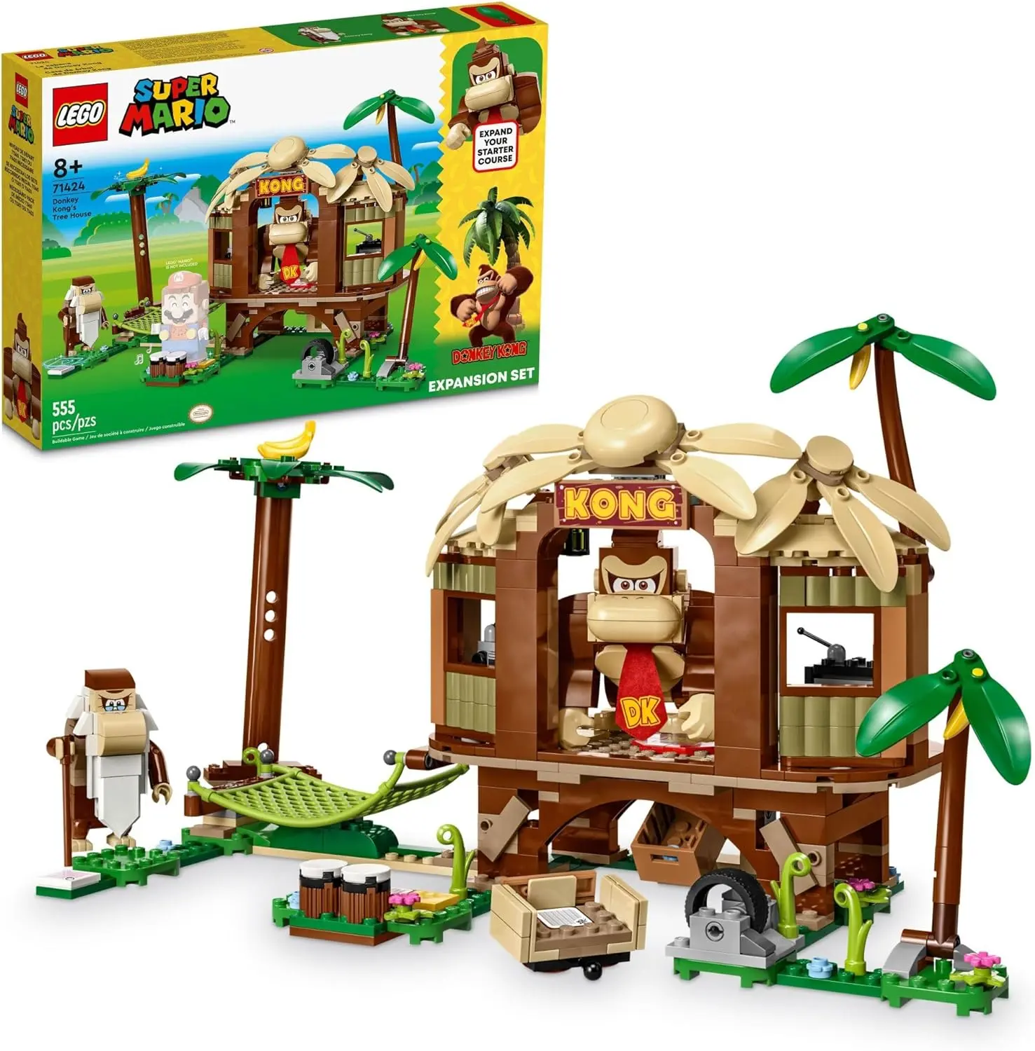 Lego Donkey Kong Tree House Expansion | Image: Lego