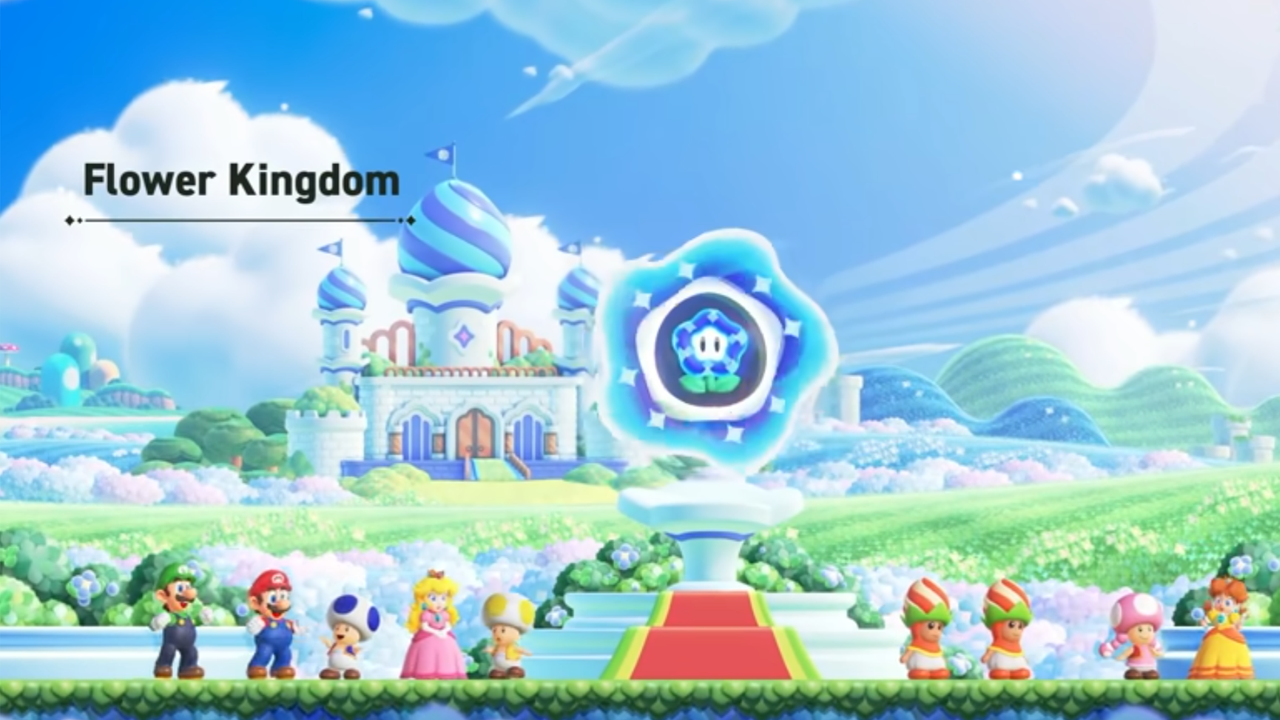 Super Mario Bros. Wonder - Flower Kingdom | Image: Nintendo
